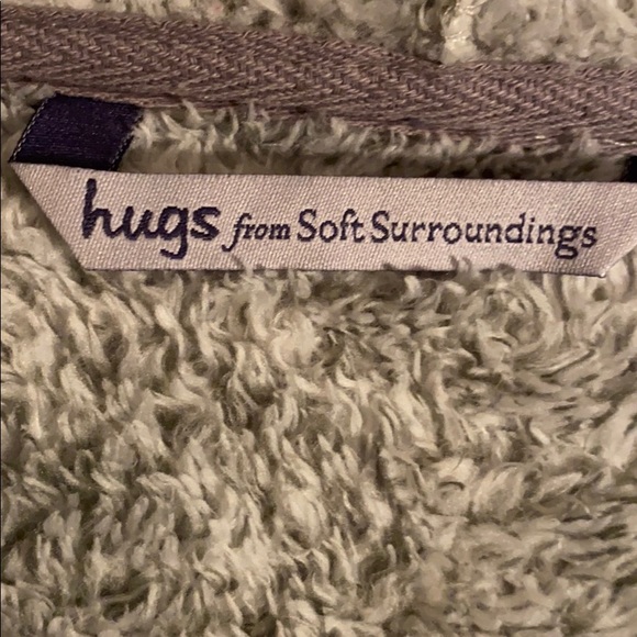 Soft Surroundings Open Front Cozy Cardigan - Picture 3 of 5